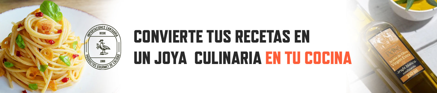 Pasta con la infusión de Trufa Blanca y Aceite de Oliva Extra Virgen de Pons