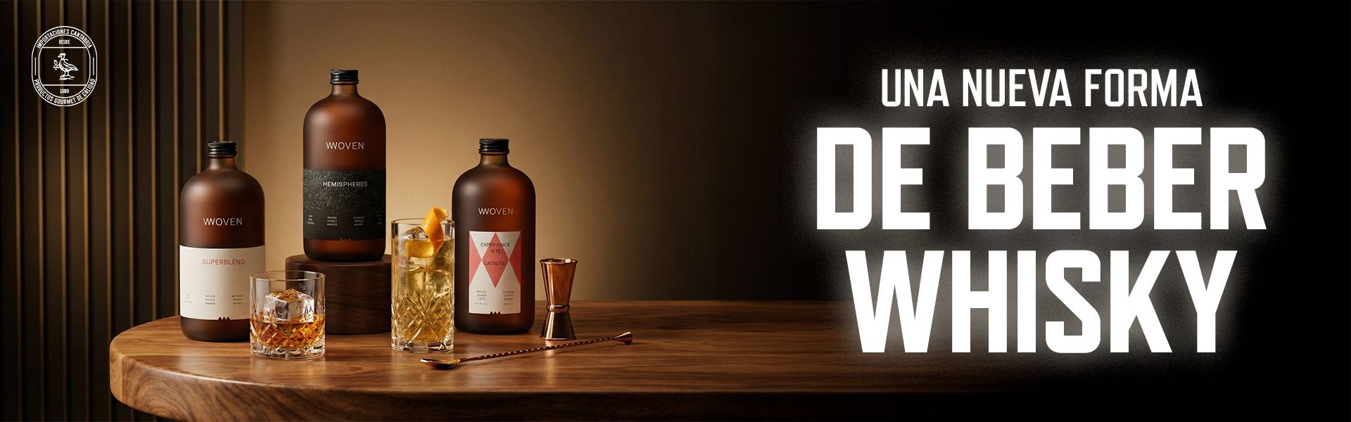 Cómo disfrutar los whiskies Woven: una nueva forma de beber whisky