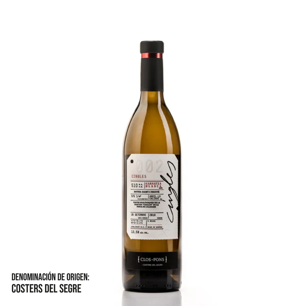 VINO BLANCO CINGLES 750ML (100% GARNACHA BLANCA)
