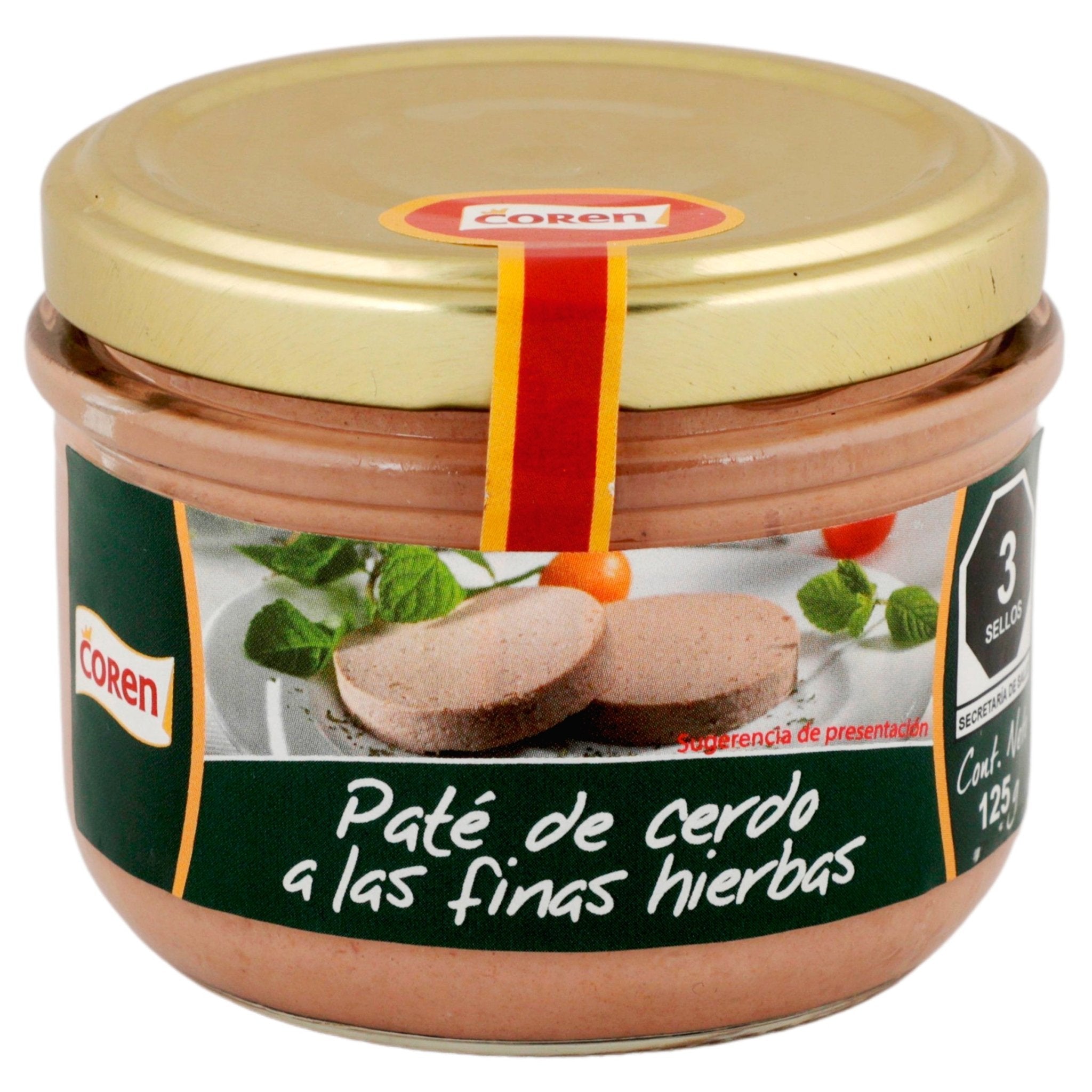 PATÉ COREN FINAS HIERBAS - Importaciones Cantabria